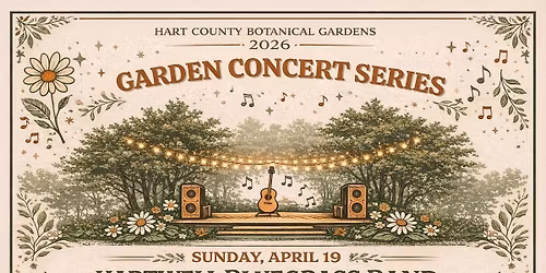 Hartwell Bluegrass Band Concert In The Gardens
