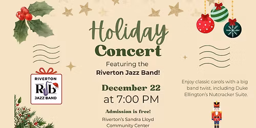 Riverton Jazz Band Holiday Concert