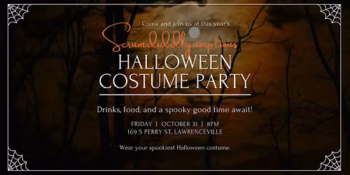 Scrum-did-dly-ump-tious  Halloween Bash 2025