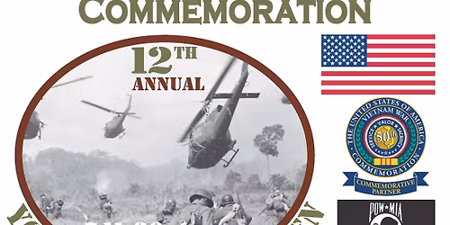 12th Annual Vietnam Veterans Commemorative Welcome Home Motorcycle Ride and BBQ