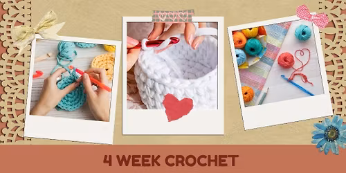 Beginning and Continuing Crochet with Marcia! 4 classes $135