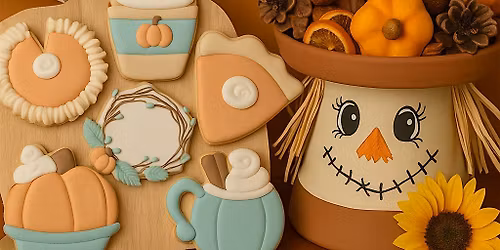 FriendsGiving cookie decorating and crafts