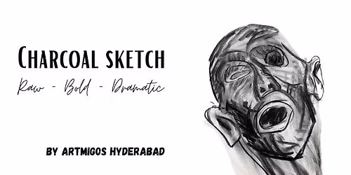 Charcoal Sketch Workshop in Hyderabad