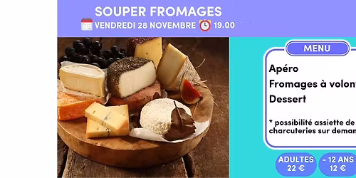 Souper Fromages - Les Engag\u00e9s Gr\u00e2ce-Hollogne