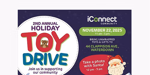 Second Annual iConnect Community Toy Drive