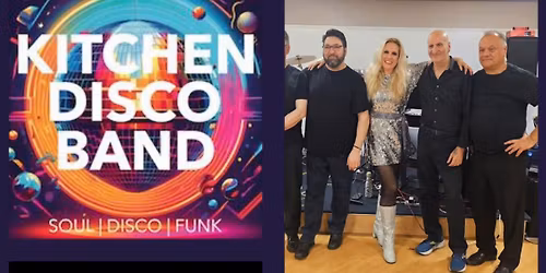 \u23f2\ufe0fThe Kitchen Disco Band \ud83e\udea9\u2019Light up the sky like a flame!\ud83c\udf86\ud83d\udd25\ud83e\udd73Live @ \u2018The Bluebell Inn!\u2019\ud83d\udd14