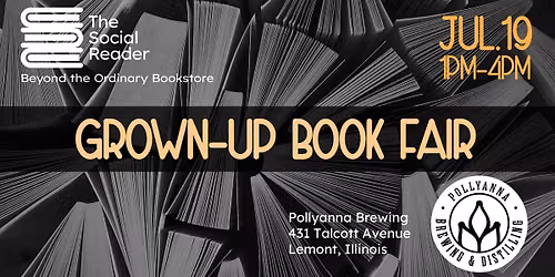 Grown-Up Book Fair at Pollyanna Brewing