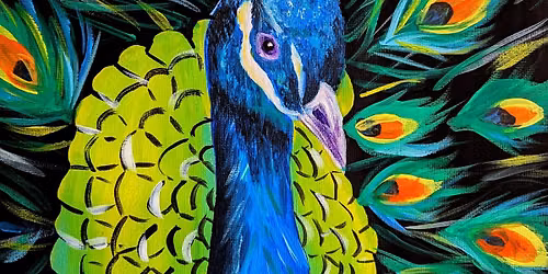 Sip & Paint "Peacock Pride"