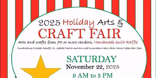 St Gabriel Holiday Art & Craft Fair