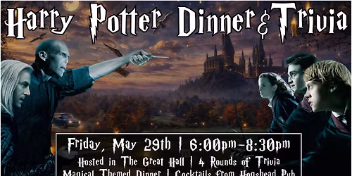 Harry Potter Trivia in our Great Hall