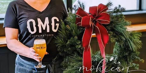 Mohican Flowers Wreath Workshop at Brewery Ommegang