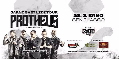 PROTHEUS Tour jaro 2026, Brno