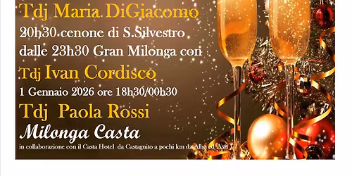 TangoCastaCap il Capodanno 25\/26 nel cuore delle Langhe