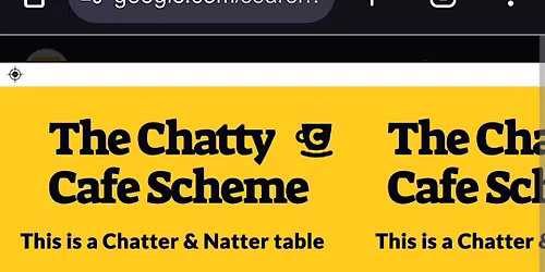 The chatty cafe scheme