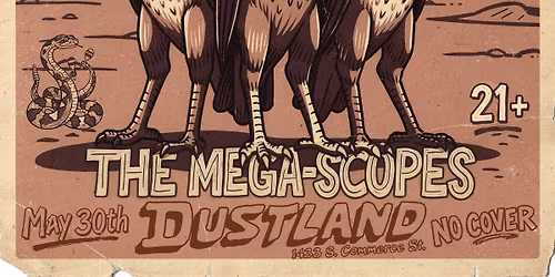 The MEGA-SCOPES live at the Dustland Bar