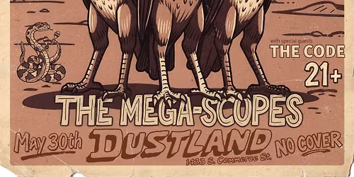 The MEGA-SCOPES live at the Dustland Bar