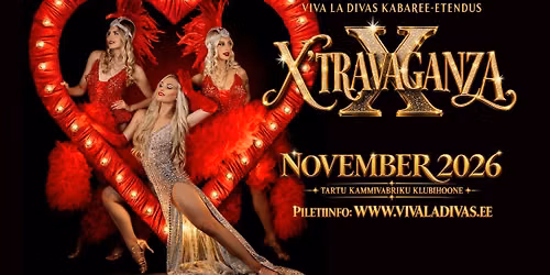 Viva La Divas kabaree-etendus X'TRAVAGANZA
