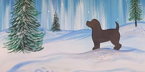 Painting Fundraiser for Saving Paws Animal Rescue!