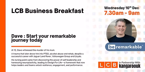 LCB Business Breakfast sponsored by Kangaroo UK