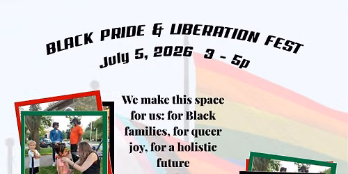Black Pride and Liberation Fest