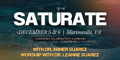 Saturate: A Kingdom Collaborative Classroom