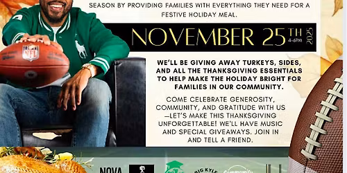 Tansgiving Turkey Drive\/Giveaway!
