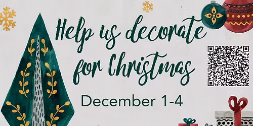 Christmas Decorating Week!