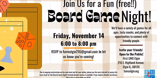 Thankful Hearts Game Night