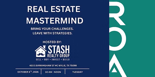 Tuesday Masterminds: Real Estate Professionals