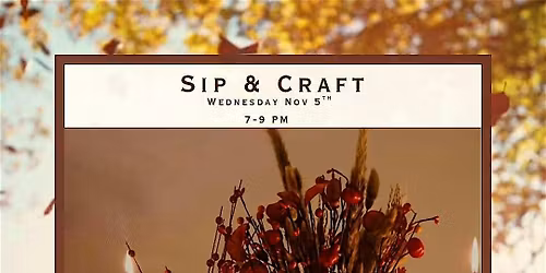 Craft & Sip - Ceramic Holiday Vases