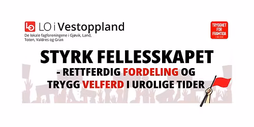 1. mai i Vestre Toten 2026