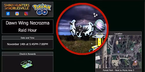 \u2728Dawn Wings Necrozma Raid Hour \u2728