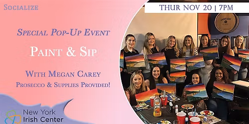 Paint & Sip with Megan Carey
