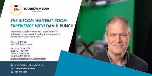 The Sitcom Writers' Room Experience with David Punch