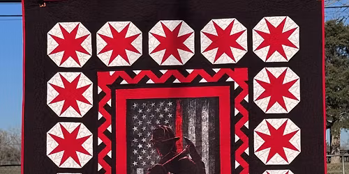 Firefighter quilt raffle