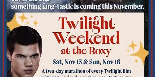 FMC Books Pop Up @ The Roxy Theater Twilight Marathon