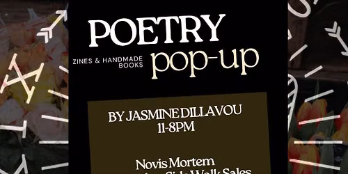 Poetry Pop-Up September SideWalk Soiree