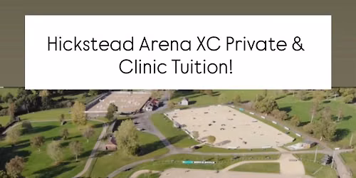 Hickstead Arena XC Private Tuition & Clinic 