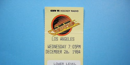 Los Angeles Kings at Vancouver Canucks at Rogers Arena