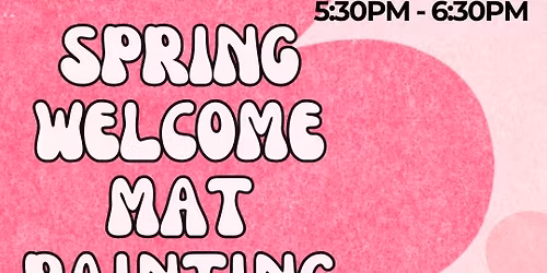 SOLD OUT - Welcome Mat Painting