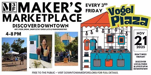 Medford Third Friday Maker's Marketplace
