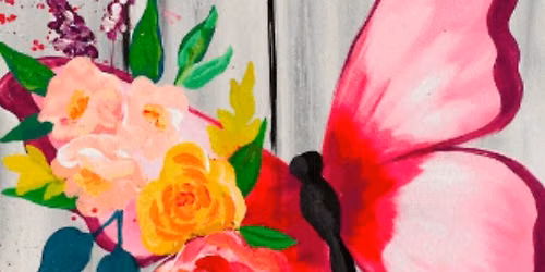 Acrylic day painting class June 22 @ 12 pm