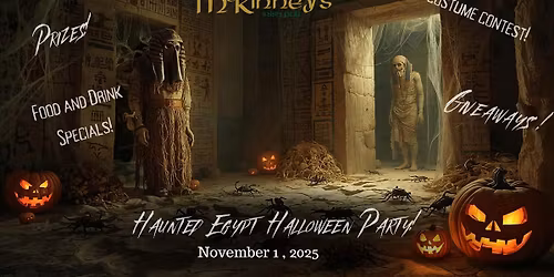 ANNUAL HALLOWEEN PARTY: HAUNTED EGYPT