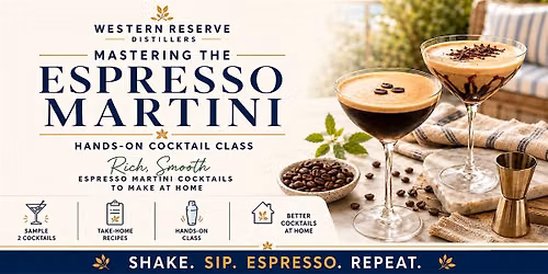 MASTERING THE ESPRESSO MARTINI