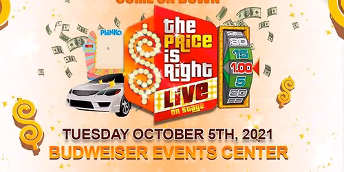 Parking The Price Is Right Live
