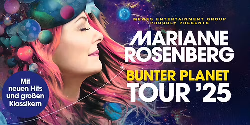 MARIANNE ROSENBERG Bunter Planet Tour 2025 | Bochum