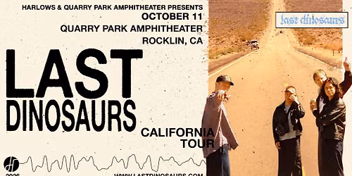 Last Dinoaurs Live at Quarry Park Amphitheater, Rocklin, CA