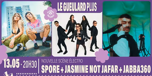CLUB FLORAL | SPORE + JASMINE NOT JAFFAR + JABBA360 | Le Gueulard Plus
