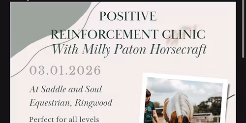 Positive reinforcement clinic.