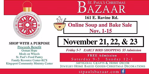 St Paul's Christmas Bazaar 2025